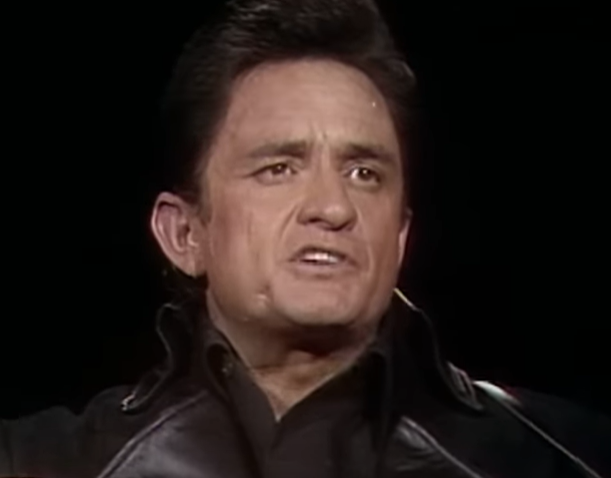 The Man in Black himself, Johnny Cash
