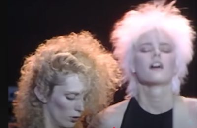 til tuesday performing at the Ritz in 1986